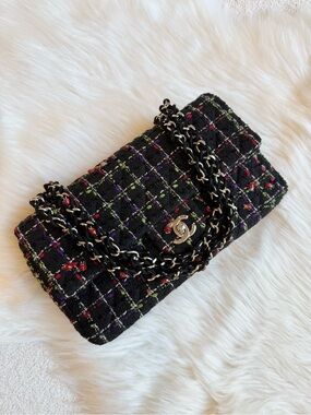 Chanel Ladybug Tweed Flap Bag - Pristine Condition, Full Set